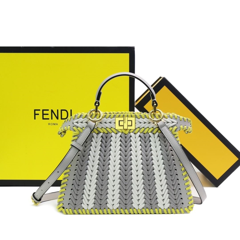 F**di top handle bags